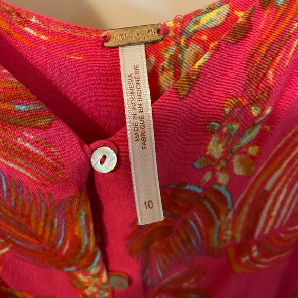 Free people super fun magenta jumpsuit! - Picture 4 of 5